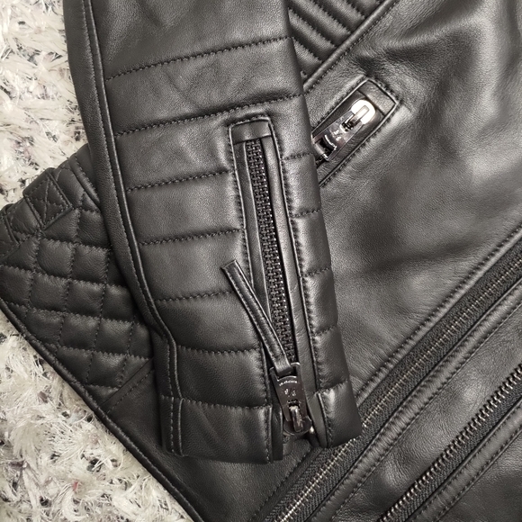 NWOT Kay Michaels: Union Jack Leather Jacket unisex - Picture 12 of 13